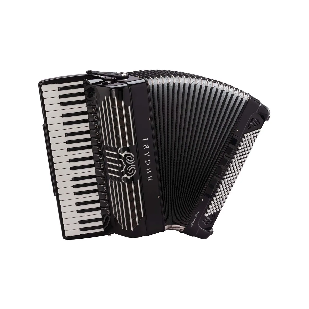 Bugari Piano-Akkordeon 288 Silver Plus