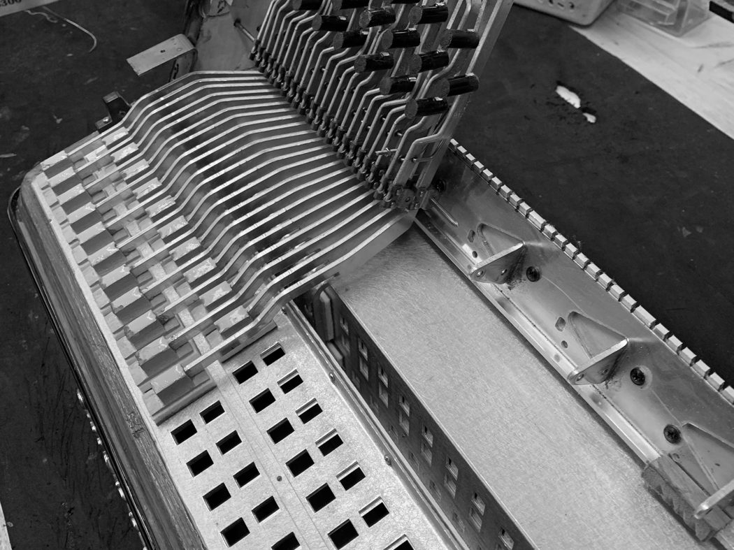 Tastaturmechanik in der Werkstatt